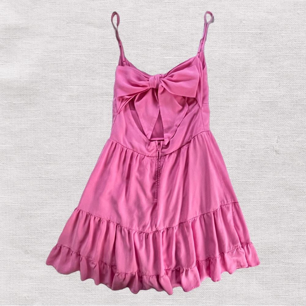 Pink Dress w/Bow